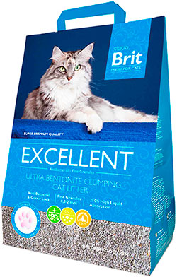 Brit Fresh Excellent Наполнитель бентонитовый, без аромата