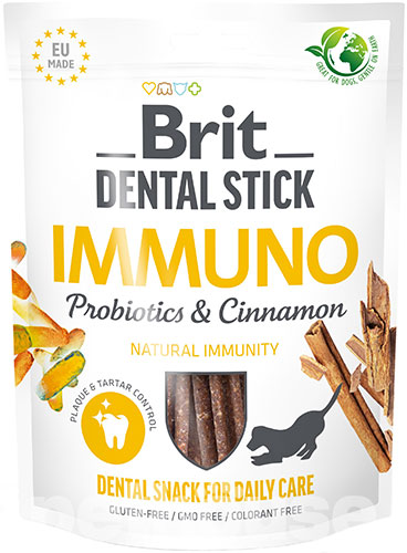Brit Dog Dental Stick Immuno Ласощі для зміцнення імунітету у собак