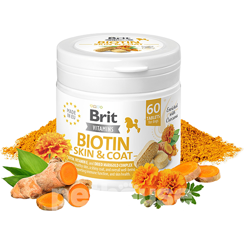 Brit Vitamins Biotin Skin & Coat Care