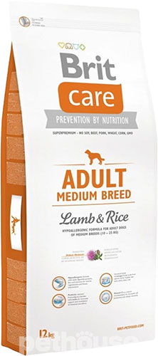 Brit Care Adult Medium Breed Lamb and Rice