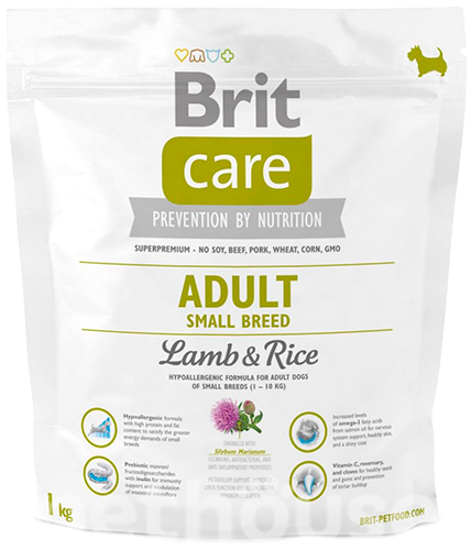 Brit Care Adult Small Breed Lamb and Rice, фото 2