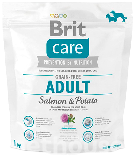 Brit Care Grain Free Adult Salmon & Potato, фото 2