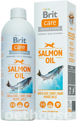 Brit Care Salmon Oil Лососева олія для собак