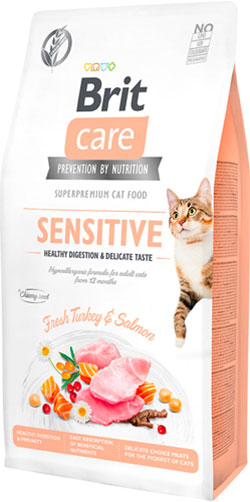 Brit Care Cat Grain Free Sensitive Healthy Digestion & Delicate Taste