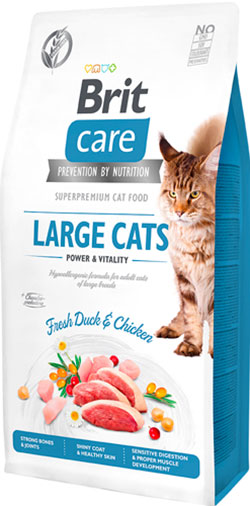 Brit Care Cat Grain Free Large Cats Power & Vitality