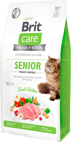 Brit Care Cat Grain Free Senior & Weight Control