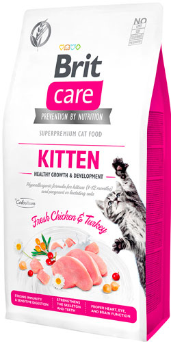 Brit Care Cat Grain Free Kitten Healthy Growth & Development