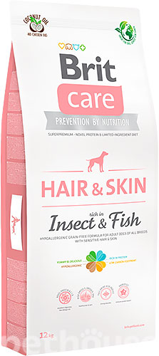 Brit Care Dog Grain Free Hair & Skin Insect & Fish