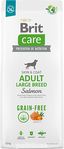 Brit Care Grain Free Adult Large Breed Salmon