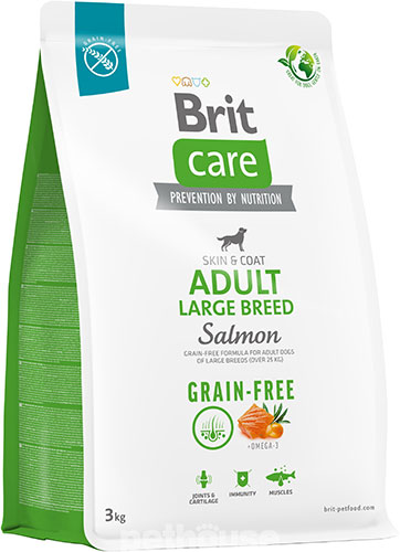 Brit Care Grain Free Adult Large Breed Salmon, фото 3