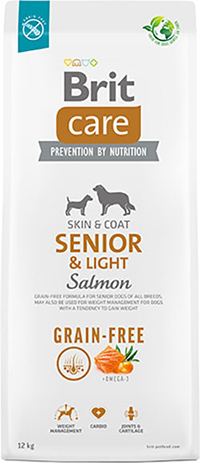 Brit Care Grain Free Senior & Light Salmon