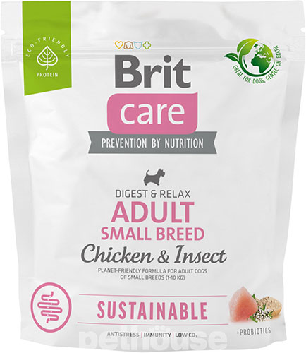 Brit Care Sustainable Adult Small Breed Chicken and Insect , фото 3
