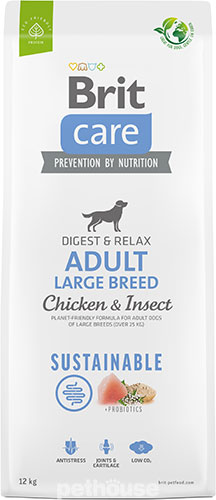 Brit Care Sustainable Adult Large Breed Chicken and Insect