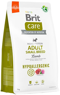 Brit Care Hypoallergenic Adult Small Breed Lamb