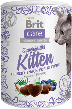 Brit Care Cat Snack Superfruits Ласощі для кошенят