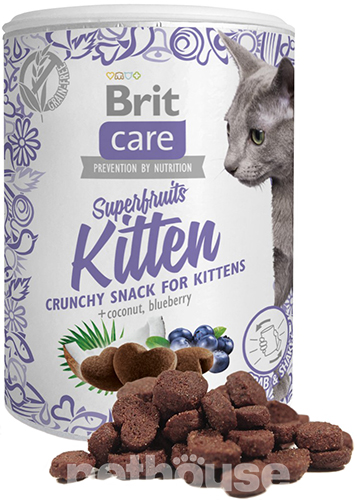 Brit Care Cat Snack Superfruits Лакомства для котят, фото 2
