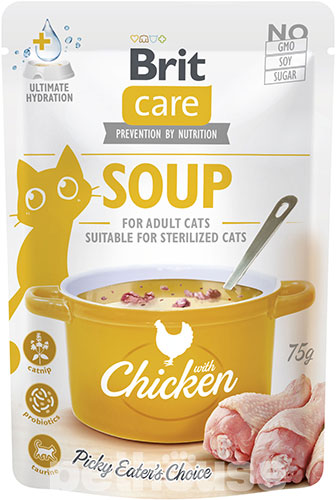 Brit Care Soup Суп с курицей для кошек