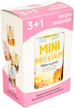 Brit Care Dog Mini Fillets In Gravy Mix для взрослых собак
