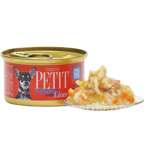 Brit Petit Консервы с курицей и печенью для собак мелких пород