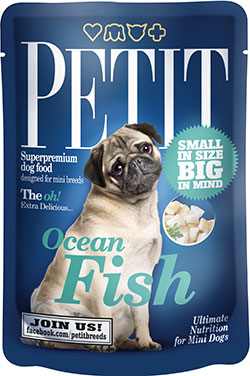 Brit Petit Кусочки с океанической рыбой для собак мелких пород, пауч