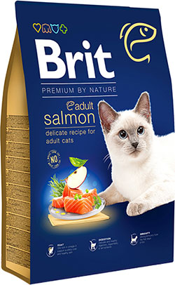 Brit Premium by Nature Cat Adult Salmon