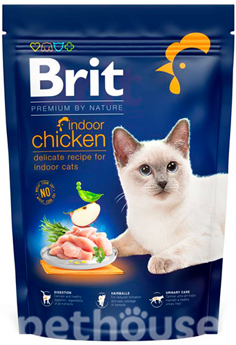 Brit Premium by Nature Cat Indoor Chicken, фото 2