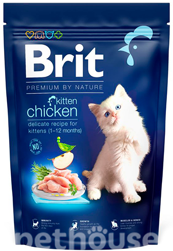 Brit Premium by Nature Kitten Chicken, фото 2