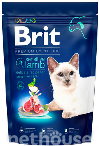 Brit Premium by Nature Cat Sensitive Lamb, фото 2