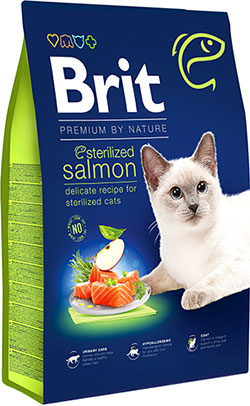 Brit Premium by Nature Cat Sterilized Salmon