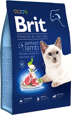 Brit Premium by Nature Cat Sterilized Lamb