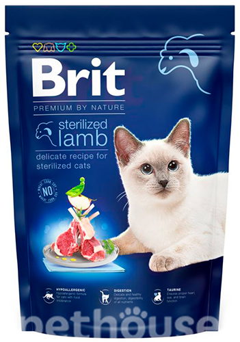 Brit Premium by Nature Cat Sterilized Lamb, фото 2