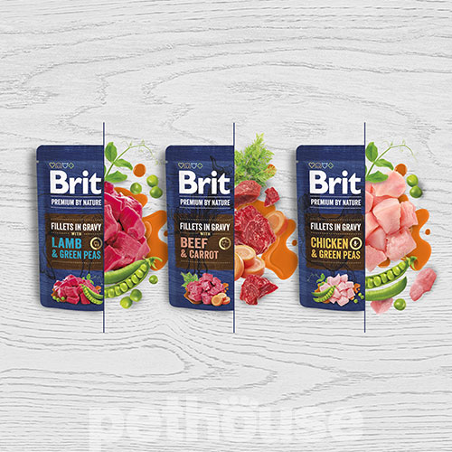 Brit Premium Multipack Філе в соусі для собак