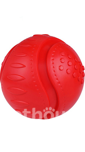 Bronzedog Chew Футбольный мяч с пищалкой для собак