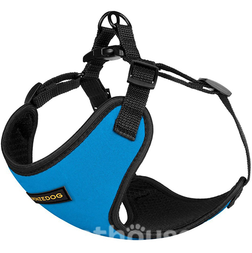 Bronzedog Sport Vest Шлея для собак дрібних порід, блакитна, фото 2