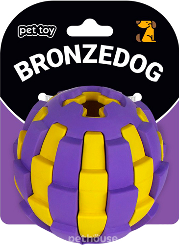 Bronzedog Jumble Двошаровий м'яч для собак, фото 2