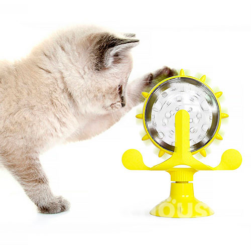 Bronzedog PetFun Іграшка-годівничка на присоску для котів, фото 4
