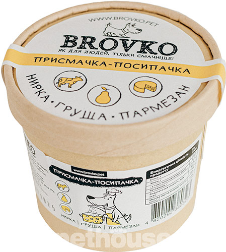 Brovko Приправа-посыпка "Почка-груша-пармезан" для собак