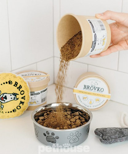 Brovko Приправа-посыпка "Почка-груша-пармезан" для собак