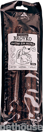 Brovko Палички "Легені-морква-гарбуз" для собак