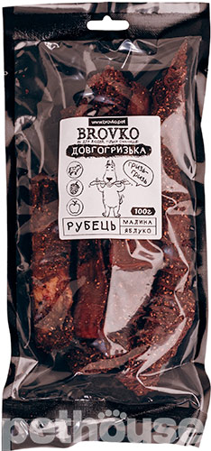 Brovko Довгогризька "Рубець з малиною та яблуком" для собак