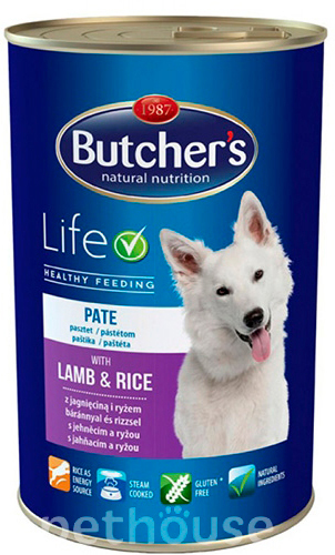 Butcher's с ягненком и рисом для собак