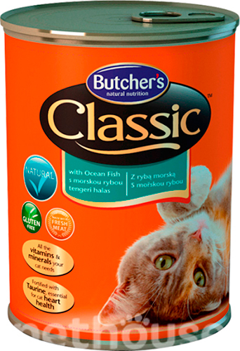 Butcher's Classic з океанічної рибою для котів