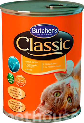 Butcher's Classic с курицей для кошек