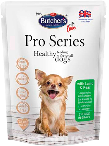 Butcher's Pro Series с ягненком и горошком для собак