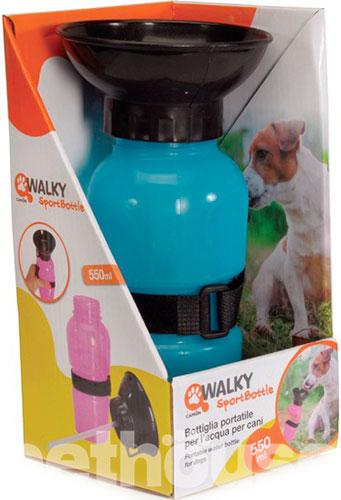 Camon Walky Спортивная бутылка-поилка для собак, 550 мл, фото 5