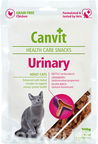 Canvit Urinary Лакомства для здоровья мочевой системы кошек