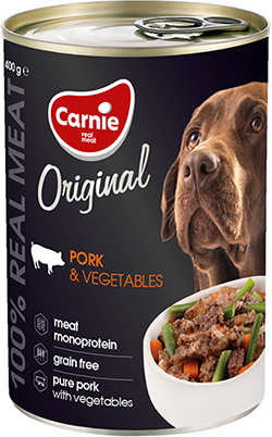 Carnie Original Mono Protein Свинина з овочами для собак
