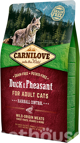Carnilove Cat Duck & Pheasant Hairball Control