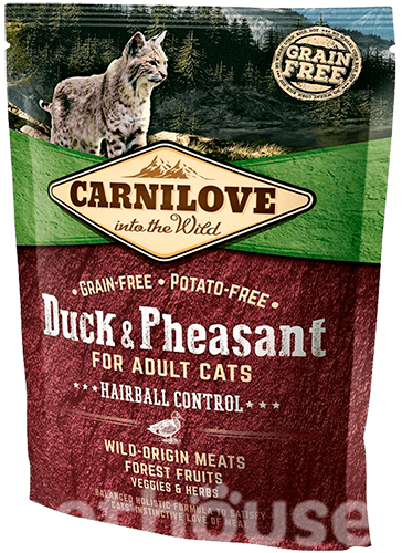 Carnilove Cat Duck & Pheasant Hairball Control, фото 2