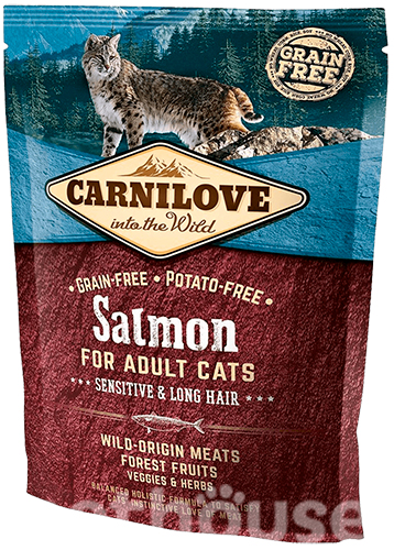 Carnilove Cat Salmon Sensitive & Long-Hair, фото 2